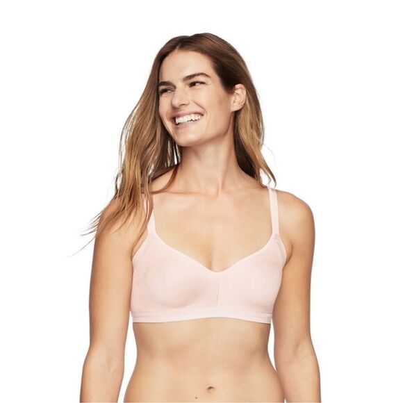 Warner's pink Easy Does It bra - Picture 5 of 7